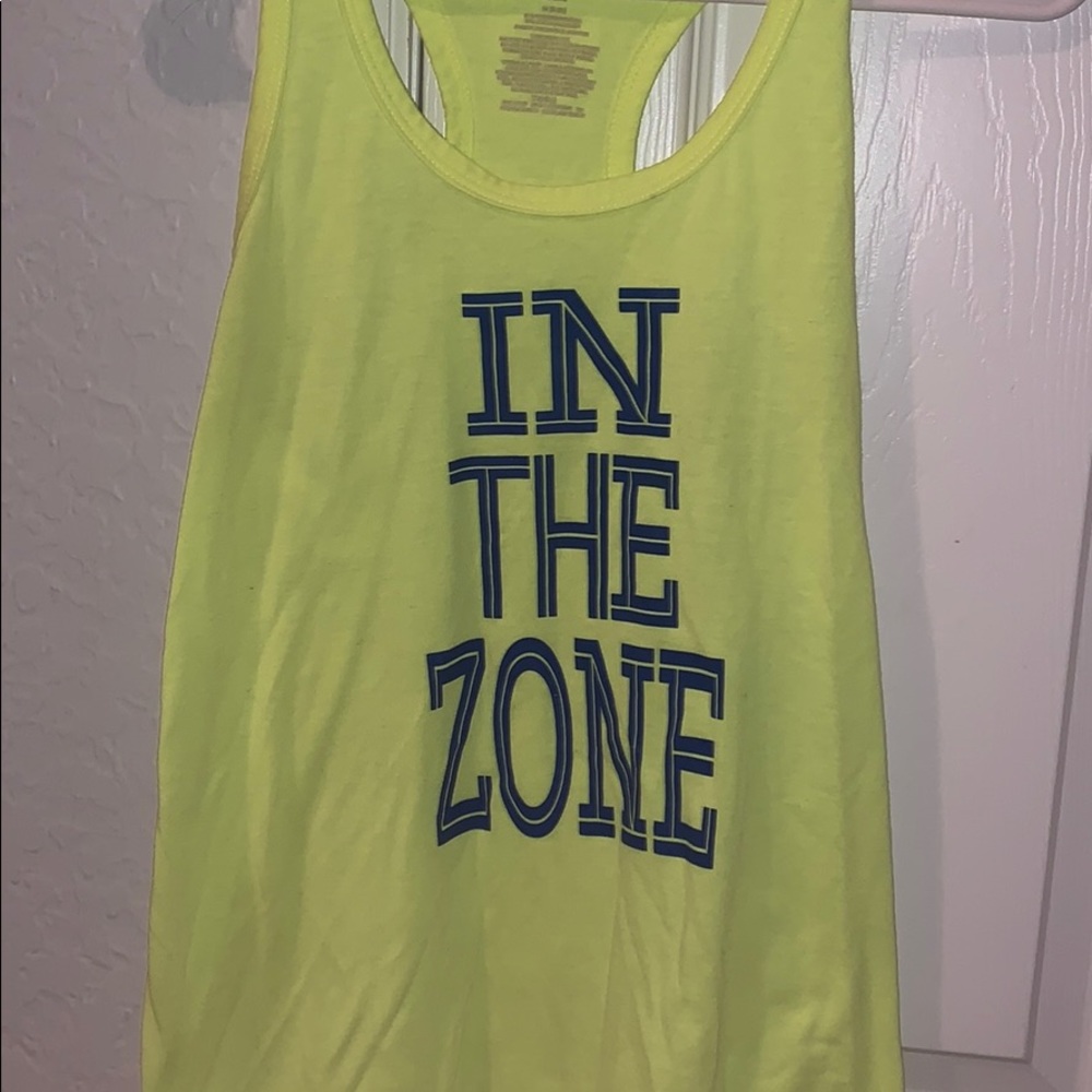“In The Zone” Workout Tank Top